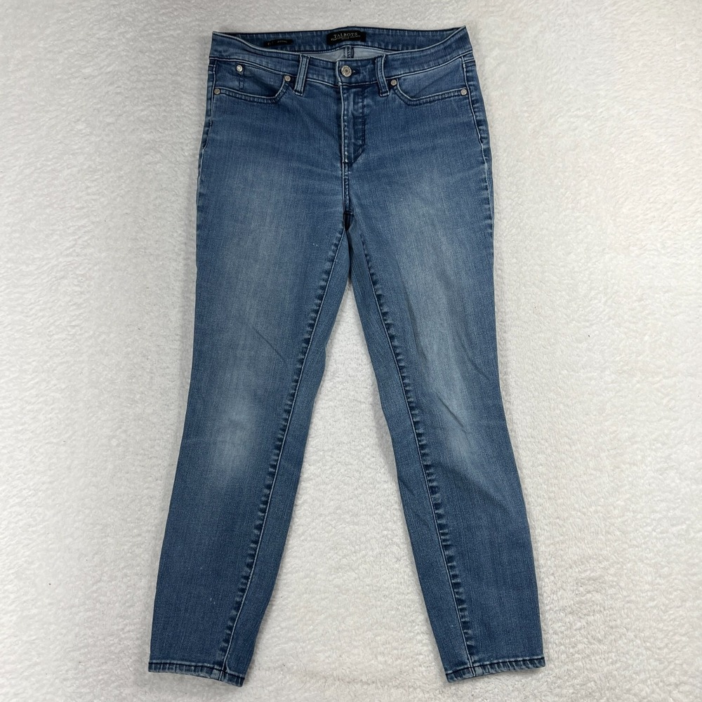 Talbots Flawless Five Pocket Jegging Jeans Womens 6p Blue Denim Stretch 28x25
